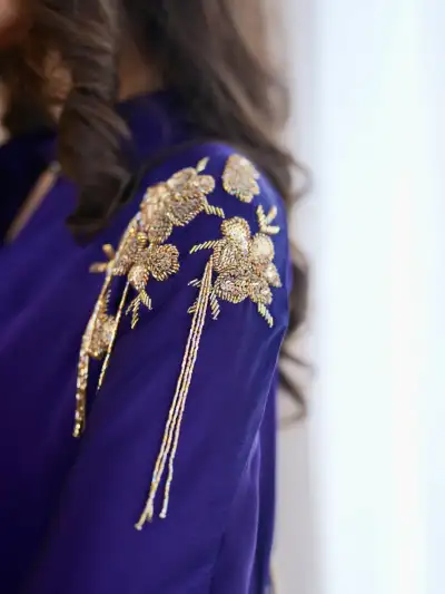 Purple Indo Western womens - 3