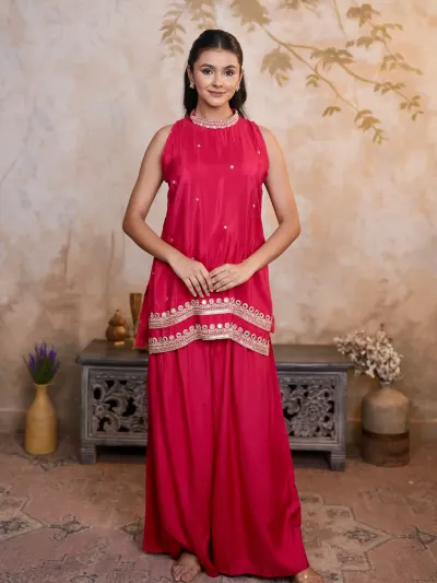 Rani Pink Suit Women-0