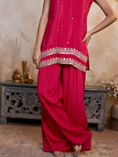 Rani Pink Suit Women-2