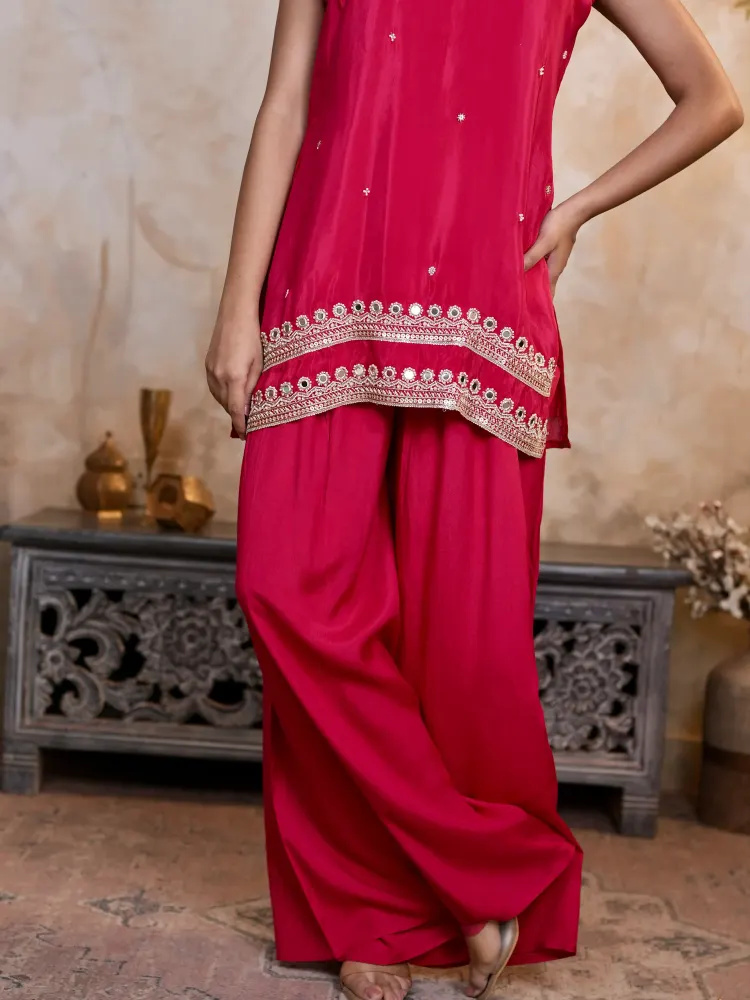 Rani Pink Suit Women-2