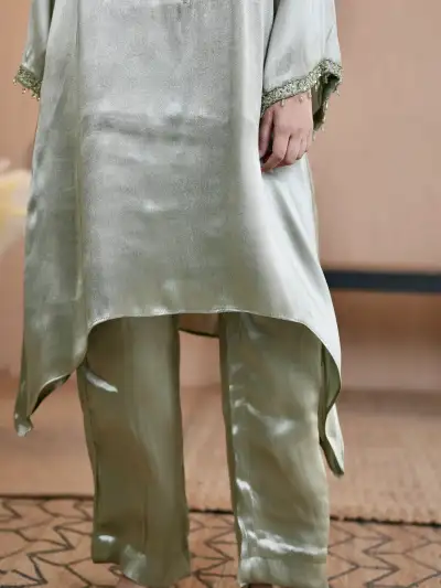 Pakistani Co-Ord Suit Green - 5