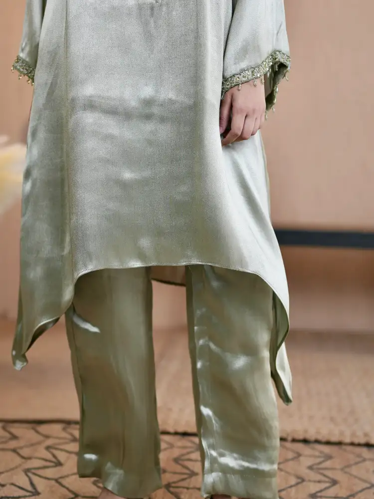 Pakistani Co-Ord Suit Green thumbnail 5