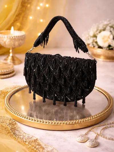 Black Party Handbag-0