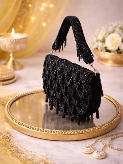Black Party Handbag-3