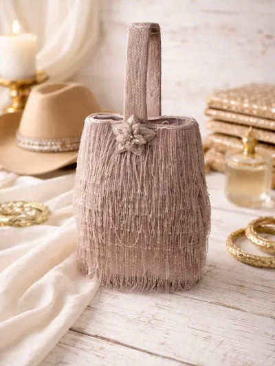 Nude Beige Designer Handbag-2