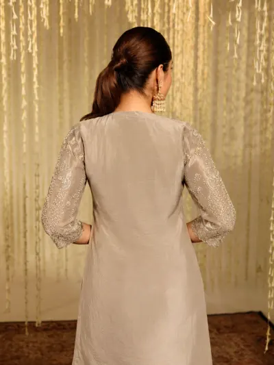 Grey Heavy Suit for Women-1