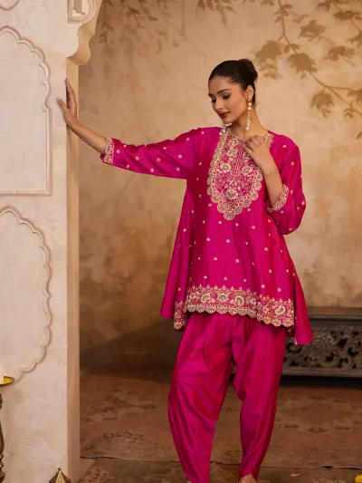 Rani Pink Tulip Suit-1