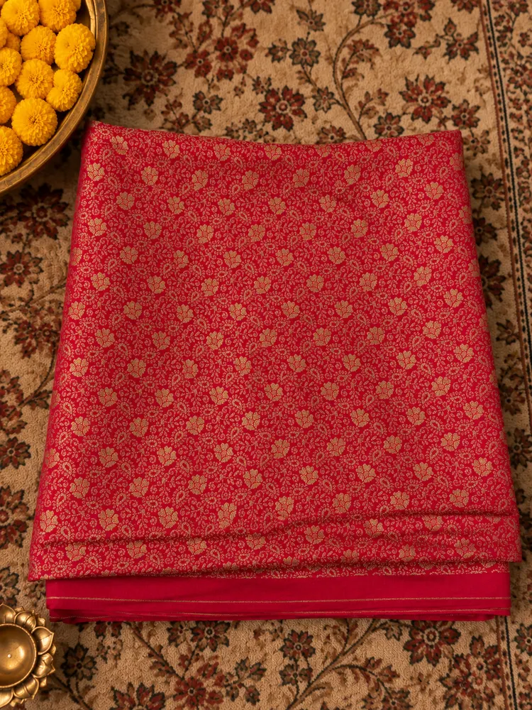 Multicolour Art Silk Saree-3