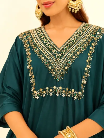 Jewel Kaftan Co-ord Set-4