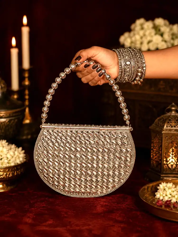 Sterling Dusk (Metallic Mini Clutch) thumbnail 3