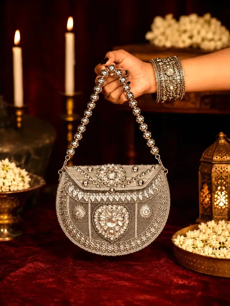 Sterling Dusk (Metallic Mini Clutch) thumbnail 4