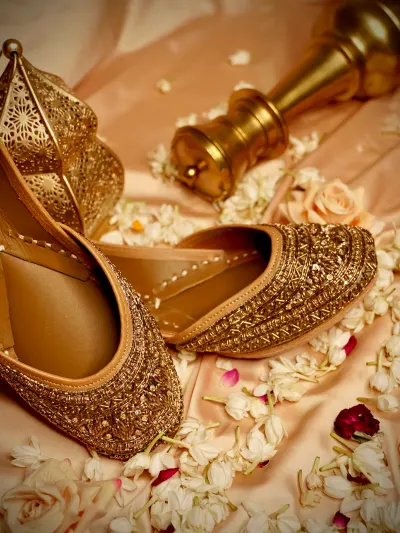 Copper Wedding Jutti-3