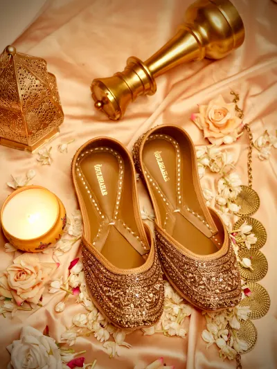 Copper Wedding Jutti-0