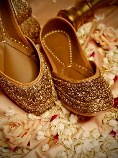 Copper Wedding Jutti-2