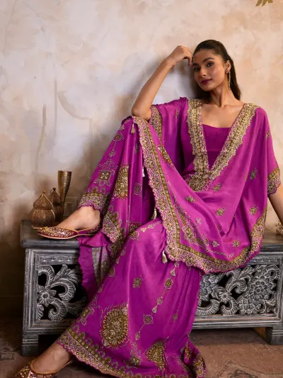 Rani Pink Bridal Jutti-4