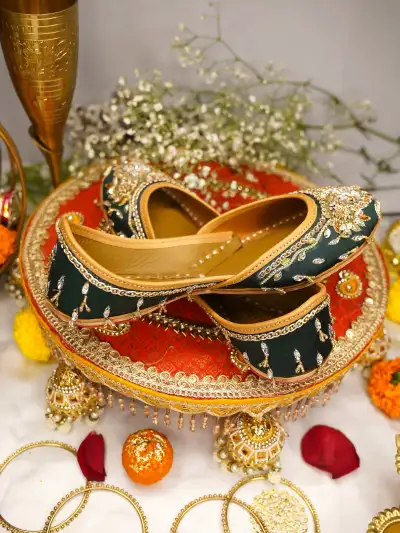 Emerald Zardozi (Jutti) - 4