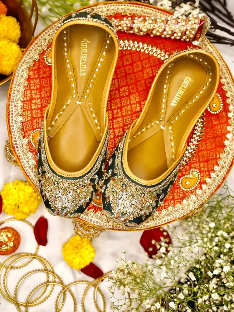 Emerald Zardozi (Jutti) - Image 3