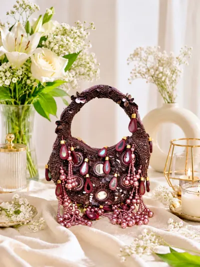 Mocha Mirror Handbag-0