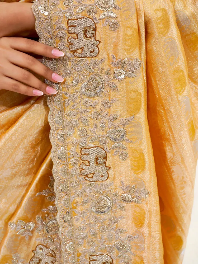 Golden Banarasi Saree-2