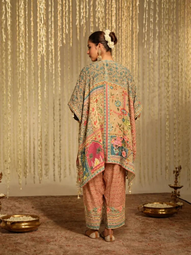 Festive Digital Print Suit-2