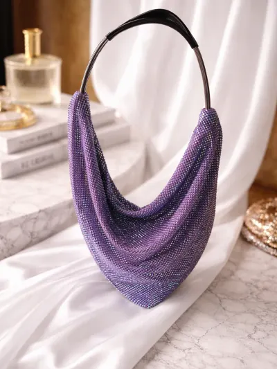Violet Designer Shoulder Bag-1