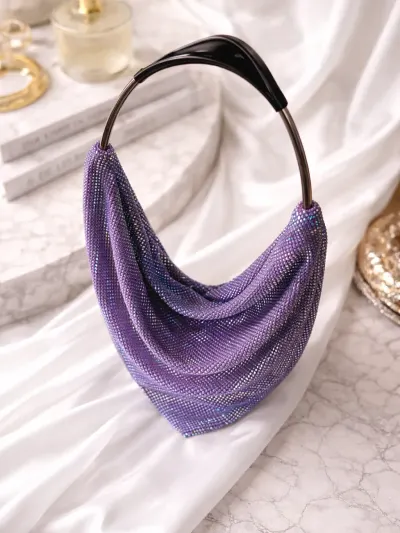 Violet Designer Shoulder Bag-2