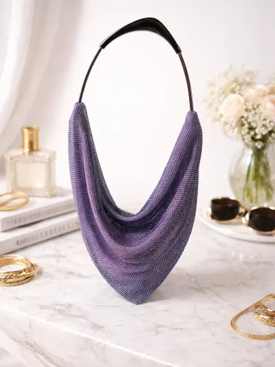 Violet Designer Shoulder Bag-3