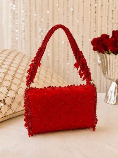 Red Bridal Handbag-2