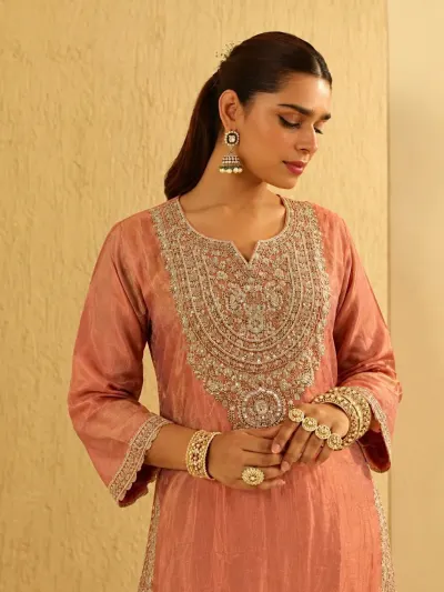 Orange Festive Suit-2