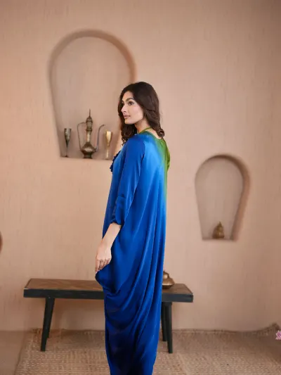 Ombre Kaftan Suit-2
